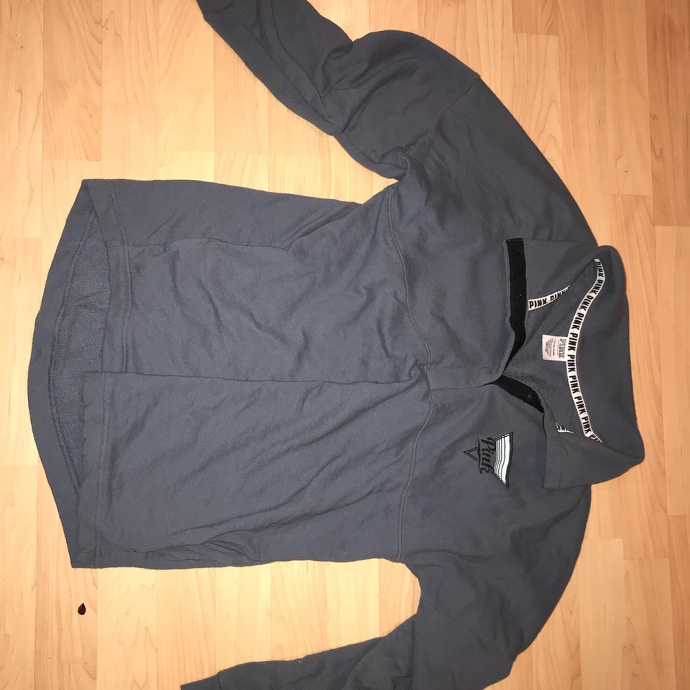Dark blue Pink Sweatshirt - Picture 1 of 4
